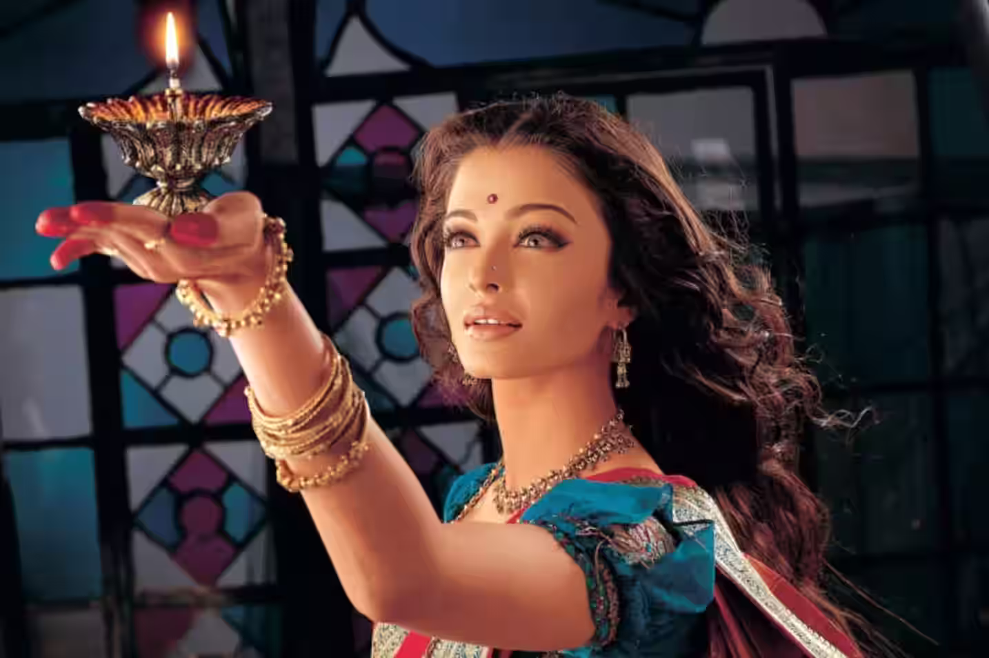 Classic Bollywood Romantic Drama Still